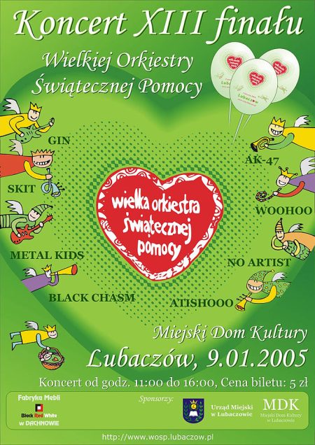 Plakat XIII Finał 2005