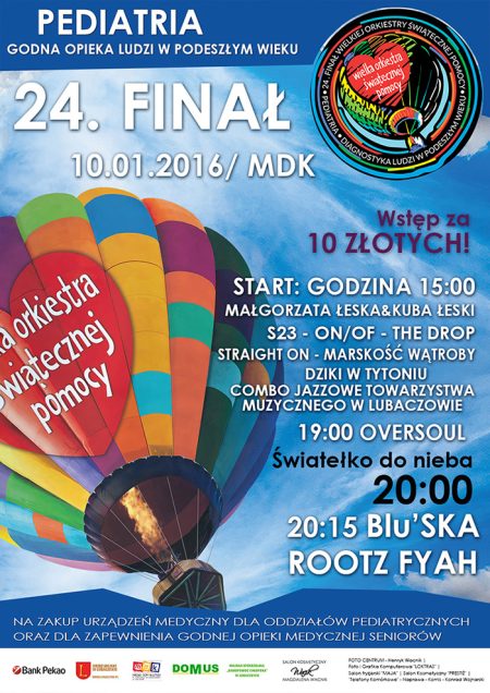 Plakat XXIV Finał 2016