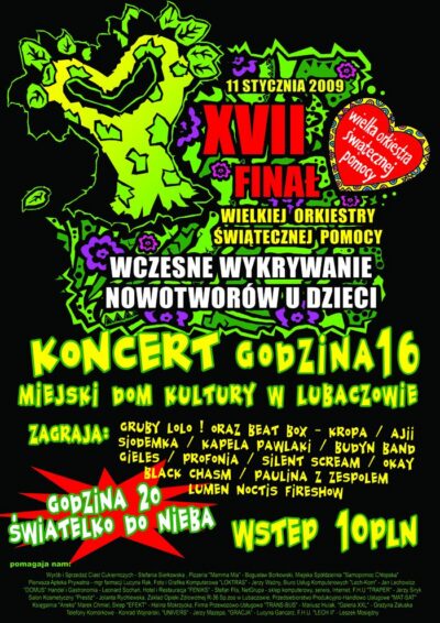 Plakat 17. Finału WOŚP (2009)