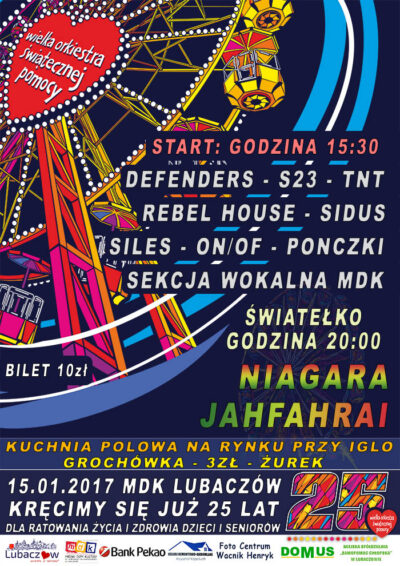 Plakat 25. Finału WOŚP (2017)