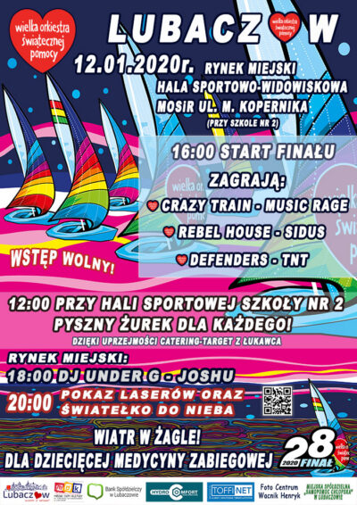 Plakat 28. Finału WOŚP (2020)